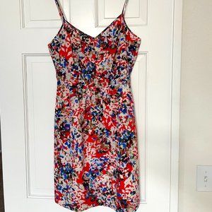 J.Crew Factory sundress with thin straps and hidden pockets